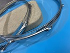 Ludwig 60s Vintage 14    Snare Drum Hoop Set 8 Lug Acrolite Jazz Fest Nice Clean