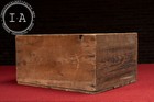 Early 20th Century Rustic Wooden Storage Crate