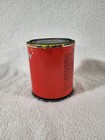 Vintage Cooks Rapidry Enamel Paint Can Canary Yellow Mid Century Advertising Tin