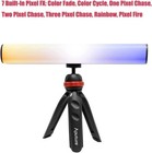 Aputure Mt Pro Rgbww Mini Tube Light Pixel-mappable 7 5w 2000k -10000k With Grid