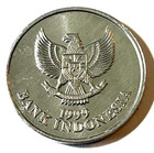 1999 Indonesia 100 Rupiah Coin Black Palm Cockatoo Bird Asia Wildlife
