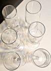 Clear Glass Champagne Flutes Set Of 6 Wedding Toasting Stemware Mimosa New Years