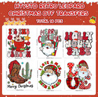 Christmas Iron On Transfers Heat Transfer Vinyl L6pcs