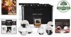Glass Ice Ball Maker Mold 8 Large 2 4 Inches Whiskey Cocktails And Bourbon