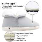 Women s Warm Ankle High Bootie Slippers Comfort Memory Foam Fuzzy House Shoes