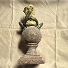   Very Rare  Home Interiors Prince Charming Frog Statue -  11  Tall  69007