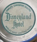 Vtg 4 25    Disneyland Hotel Ashtray 1950   s Collectible   Rare