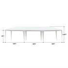 10 x10  10x20 10 x30  Canopy Tent Waterproof Outdoor Wedding Party Tent White