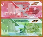 Set Trinidad And Tobago   1-5  2020  2021  P-new  Polymer Unc Regesigned
