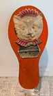 Rare Antique German Embossed Paper Halloween Cat Clapper - Hamilton Clothing Co