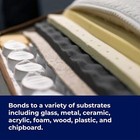 Industrial Strength Hot Melt Glue Bonds To Foam  Paper  Wood  Metal  Ceramic Etc