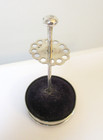 Antique Silver Hatpin Holder Levi   Salaman 1904