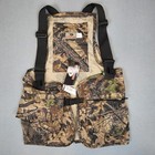 Mossy Oak Vintage Turkey Vest Forest Floor With Bulit In Blaze Orange Safty Flag