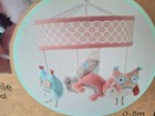 Lextex Musical Crib Mobile Pink For Baby Girl