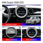 For Mini Cooper 2006-2013 Car Gps Navigation Android Radio Stereo Head Unit4 64g
