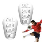 Lightweight Mini Football Shin Guards - Sports Leg 57 Characters Protect Nice