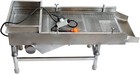 Linear Vibrating Screen Electric Vibrating Sifter Sieve W 80w Motor 3mm Screen