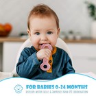 Baby Teething Toys  Silicone Teethers For Babies 0-6 Months 6-12 Months Newbo   