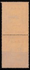 Pakistan 1954 Overprint Variety 3 Paisa On 6 Pies Handstamp Strip Of 2 Mnh 
