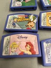 Disney Leapster Leapfrog Game Cartridges Lot- 6 Princess  Spongebob  maths
