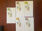 The Simpsons Full Sheet Of 20 Stamps  4399-4403 Convertible Booklet - 2009 - Us
