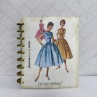Simplicity Vintage Fashion Sewing 12 Month Planner 232 Pages 8 6   X 9 5   Item 