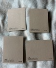 Vintage Michel   Co Lot Of 4 Unused Mini Tan Notecards Whimsical Baby Birth Cute