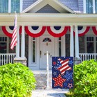4th Of July Garden Flag Patriotic Independence Day 12x18 Inch Double Sided Stars