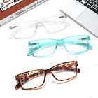  5 Pack Mix Color -3  4 50 reading Glasses 5 Pairs Quality Readers Spring Hinge
