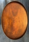 Antique - Mid-century Mersman Lyre Harp Base Oval Side Table   Duncan Phyfe A2
