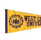 Vintage West Chester University 24 Inch Felt Pennant Early Old