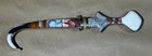 Vtg Handmade Khanjar Islamic Moroccan Arabic Brass  marble Dagger Jambiya Knife
