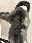 Vintage Hubley Style Cast Iron  Horse Door Stop