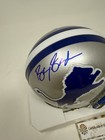 Barry Sanders Signed Autographed Auto Detroit Lions Vsr4  Mini Helmet Hof 04