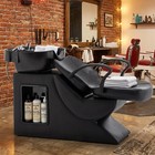 Backwash Barber Shampoo Chair Bowl Sink Unit Station Spa Salon Beauty Equipment