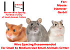 3-level Guinea Pig Rat Mice Hamster Gerbil Critter 3-inch Deep Base Bedding Cage