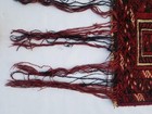 Antique Traditional Handmade Turkoman Wool Multicolor Torba 129x39cm