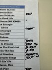 Weezer Set List Edited By Band crew 2022