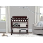 Eclipse Changing Table With Changing Pad  Espresso Cherry