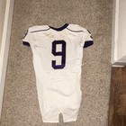 Nike Washington Huskies Game Used Football Jersey  9 White Size 40