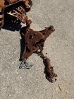 Antique F e  Myers Unloader Barn Hay Trolley W  Center Drop Pulley   Jamesway