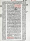 Original Post Incunable Leaf Gratianus Decretum Lyon Fradin - 1510  d 