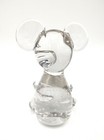 Vintage Blown Glass Crystal Mouse Koala Teddy Bear Bullicante Figurine 5 