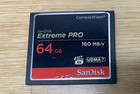 Sandisk Extreme Pro 64gb Udma 7 160 Mb s Compact Flash Card Lot Of 3