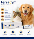 Terracyn Pet Eye Care Cream For Cats  Dogs  - Soothes Red watery Eyes  Lub