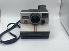 Polaroid One Step Land Camera Rainbow Stripe With Strap Vintage - Works Great