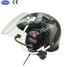 Real Carbon  Noise Cancelling Paramotor Helmet High Quality Paratrike Helmet