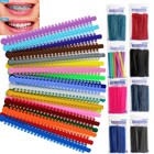 1000pcs Dental Orthodontic Ligature Ties Braces Elastics Rubber Bands O-rings