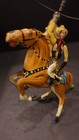 Vintage Tin Wind Up Toy - Marx Branded  cowboy Rider  Ca  1930s-40s
