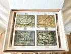 Vintage Bob Bottge Basic Soapstone Carving Kit Complete 4 Unused Stone Blocks